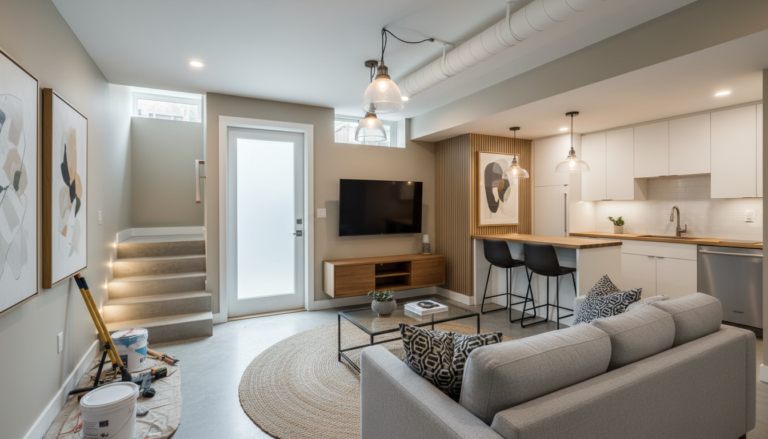 Rental Basement Construction