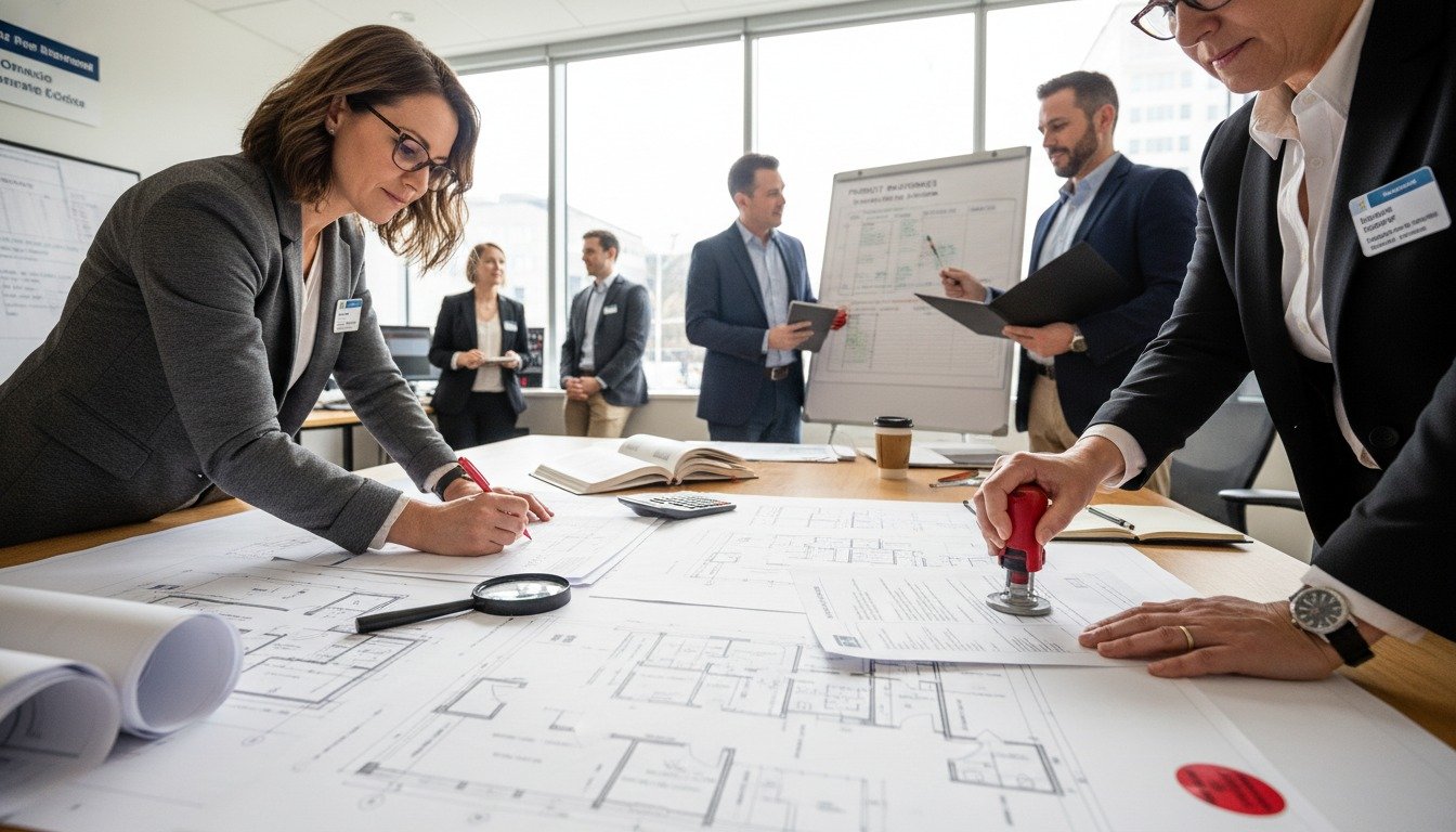 Architectural planning team