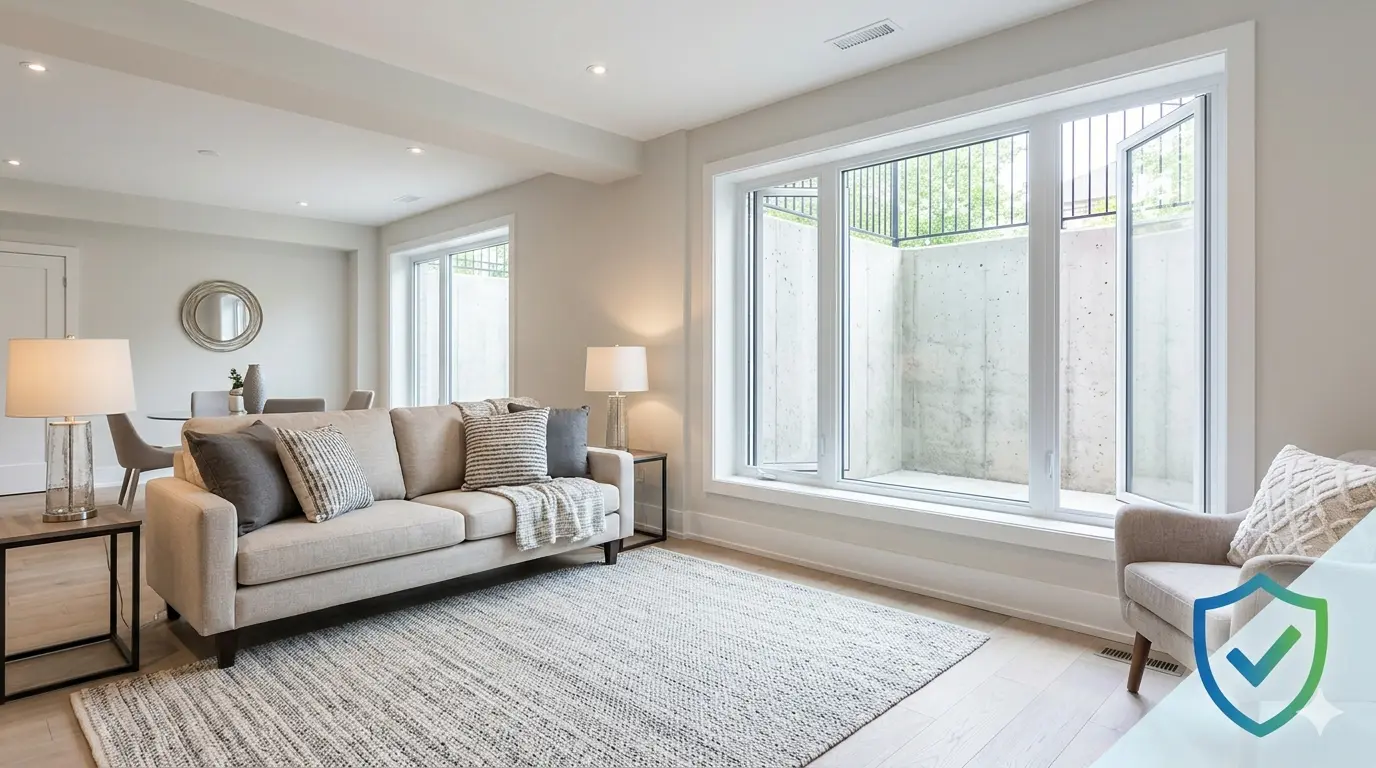 Egress Windows | Requirement for a Legal Basement Apartment