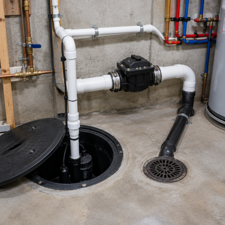 15 basement suite flood protection plumbing