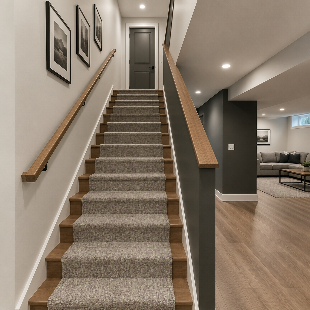 17 basement stair headroom and layout
